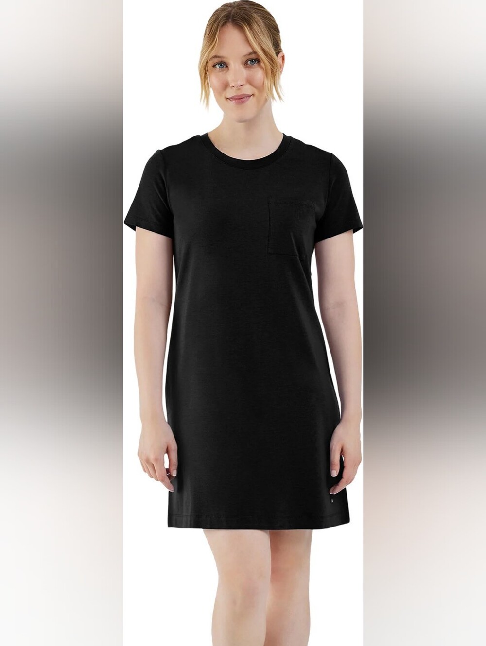 Like New Fig Clothing Size Large Black Marlo Dress